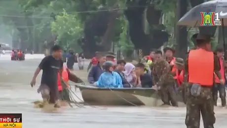 Lũ lụt nghiêm trọng khiến ít nhất 226 người chết ở Myanmar