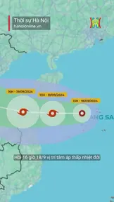 Bão số 4 hướng thẳng Quảng Trị - Quảng Nam