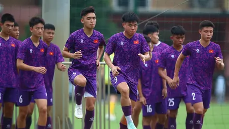 U17 Việt Nam chuẩn bị cho vòng loại châu Á 2025