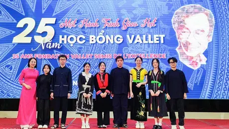 25 năm hành trình gieo hạt học bổng Vallet