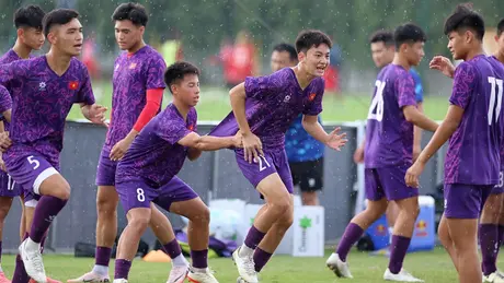 U17 Việt Nam tập luyện trước thềm giao hữu tại Nhật Bản