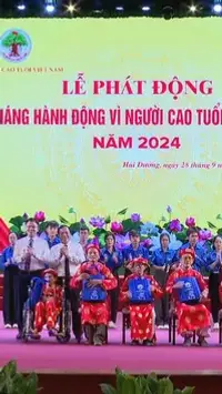 Chung tay hưởng ứng Tháng hành động Vì người cao tuổi