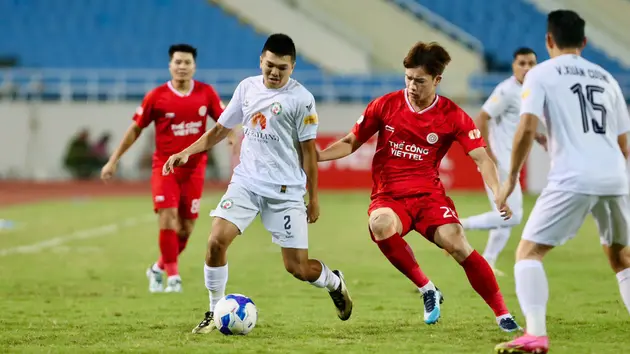 Thể Công Viettel thất bại trên sân nhà tại vòng 3 V-League