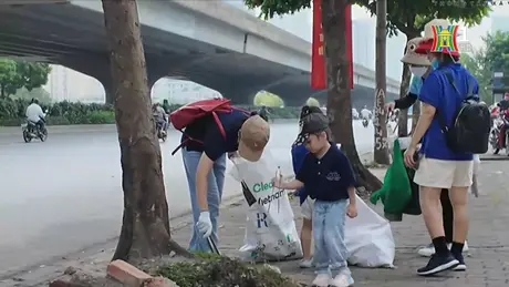 Chung tay làm sạch môi trường, vì một 'Thủ đô xanh'