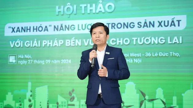 Giải pháp 'xanh hoá' năng lượng trong sản xuất