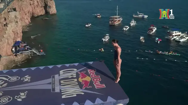 Rhiannan Iffland giành chiến thắng tại Cliff Diving World Series 2024