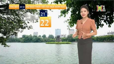 Dự báo thời tiết | 05/10/2024