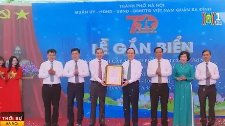 Hai công trình chào mừng 70 năm Ngày Giải phóng Thủ đô