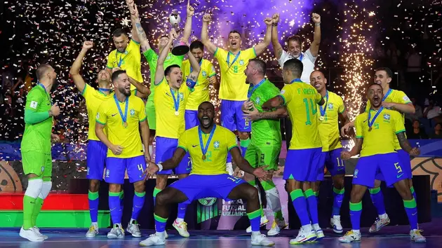 Brazil lần thứ 6 đăng quang giải Futsal World Cup