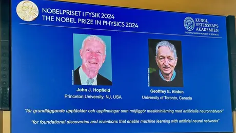 Lĩnh vực AI tỏa sáng tại Nobel 2024