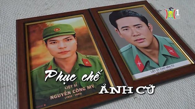 Phục chế ảnh cũ | Nhịp sống Hà Nội | 12/10/2024