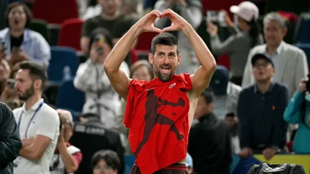 Novak Djokovic vào chung kết Thượng Hải Masters 2024