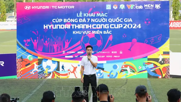 Khai mạc Giải bóng đá 7 người Hyundai Thành Công Cup