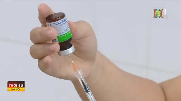 Hà Nội triển khai tiêm vaccine sởi cho trẻ 