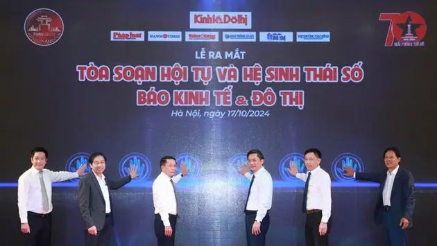 Ra mắt tòa soạn hội tụ, hệ sinh thái số báo KT&ĐT