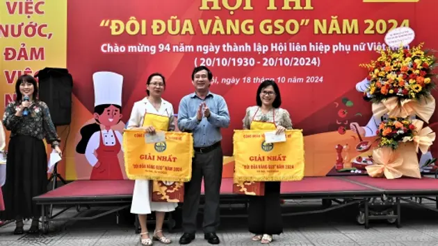 Sôi nổi hội thi 'Đôi đũa vàng GSO' năm 2024