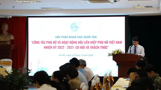 Hội thảo về công tác phụ nữ và hoạt động hội