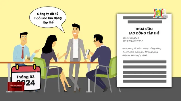 Thực hiện thỏa ước lao động tập thể | Sống và làm việc theo pháp luật | 24/10/2024