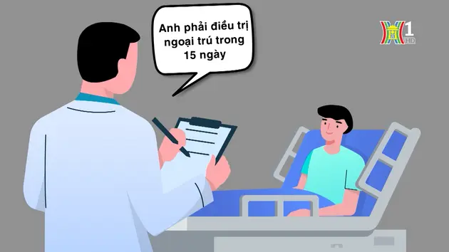 Hưởng BHXH trong thời gian nghỉ điều trị tai nạn lao động | Sống và làm việc theo pháp luật | 25/10/2024