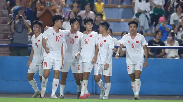 U17 Việt Nam có chiến thắng quan trọng trước U17 Myanmar