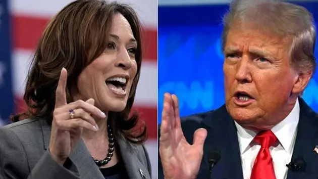 Cách vận động tranh cử của Trump - Harris