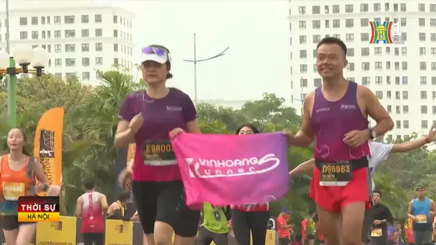 15.000 vận động viên tham gia Giải chạy Longbien Marathon 2024