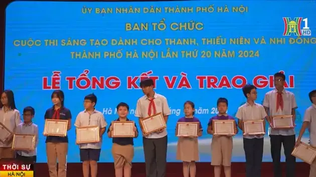 86 tác giả trẻ đạt giải Cuộc thi sáng tạo khoa học