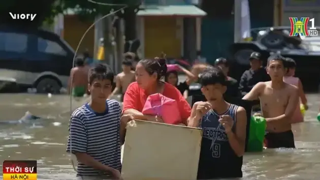 Philippines cảnh báo về cơn bão mới sau bão Trà Mi