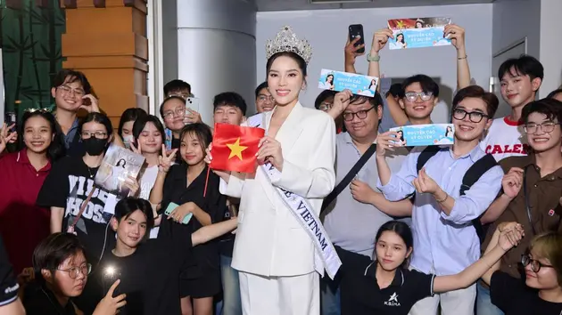 Kỳ Duyên lên đường tới Mexico thi Miss Universe 2024