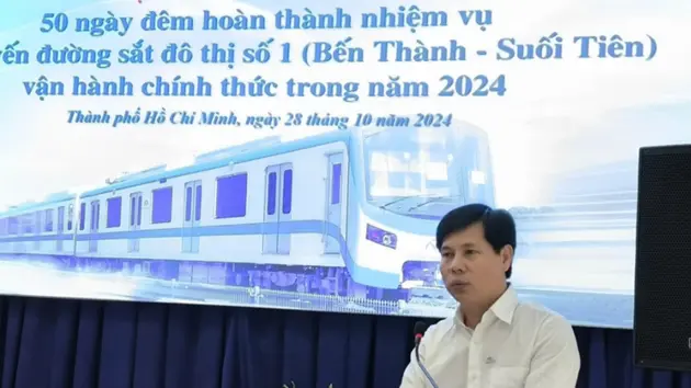 50 ngày đêm chạy đua đưa metro số 1 vào khai thác