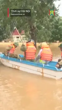 Quảng Bình tập trung ứng cứu người dân vùng bị ngập lụt