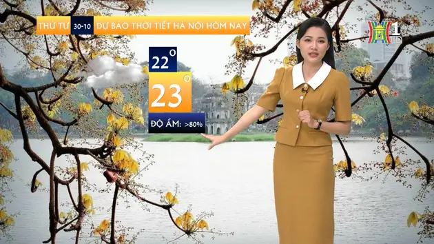 Dự báo thời tiết | 30/10/2024