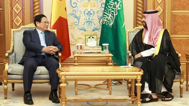 Thủ tướng hội đàm với Hoàng Thái tử, Thủ tướng Saudi Arabia