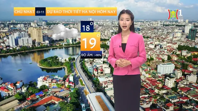 Dự báo thời tiết | 03/11/2024
