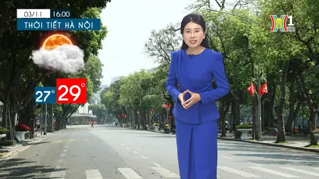 Dự báo thời tiết chiều | 03/11/2024