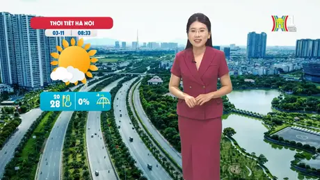 Dự báo thời tiết trưa | 03/11/2024