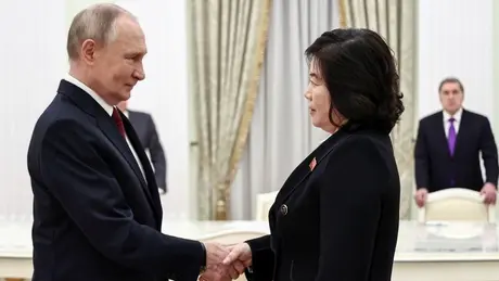 Tổng thống Nga Putin tiếp Bộ trưởng Ngoại giao Triều Tiên