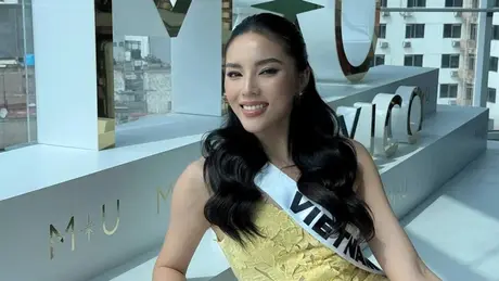 Kỳ Duyên lộ tiếng Anh bập bẹ tại Miss Universe