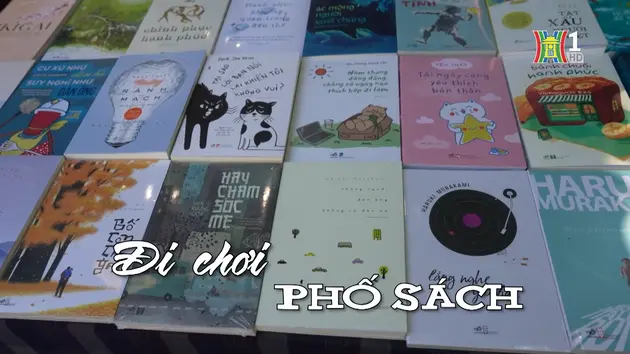 Đi chơi phố sách | Nhịp sống Hà Nội | 09/10/2024