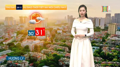 Dự báo thời tiết chiều | 09/11/2024