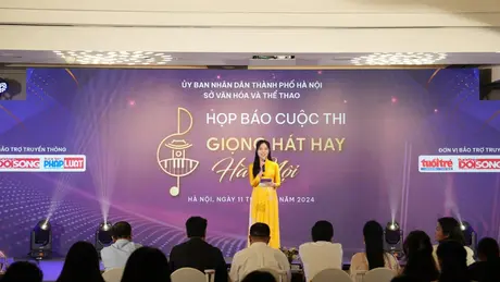 Hơn 450 thí sinh tham gia 'Giọng hát hay Hà Nội năm 2024'