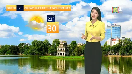 Dự báo thời tiết trưa | 13/11/2024