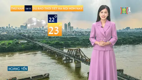 Dự báo thời tiết | 14/11/2024