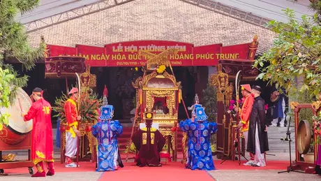 Tưởng niệm 905 ngày hóa Đức thánh Hoàng Phúc Trung