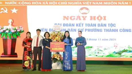 Sôi nổi Ngày hội Đại đoàn kết toàn dân tộc