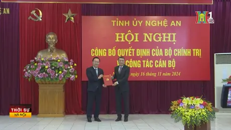 Ông Nguyễn Đức Trung giữ chức Bí thư Tỉnh ủy Nghệ An