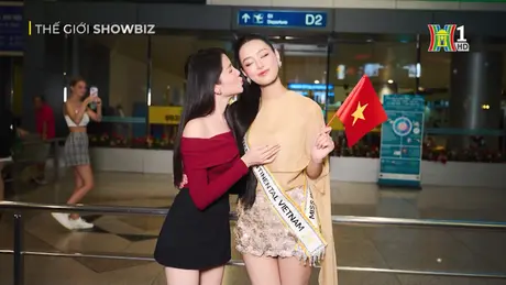 Á hậu Bùi Khánh Linh lên đường thi Miss Intercontinental 2024