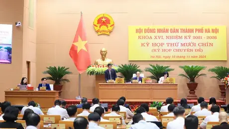 HĐND thành phố khai mạc Kỳ họp thứ 19