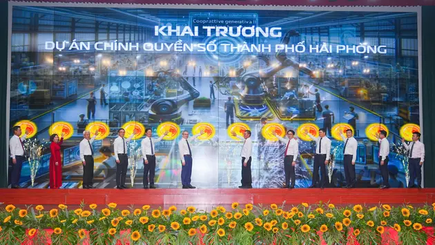 Khai trương Dự án chính quyền số thành phố Hải Phòng