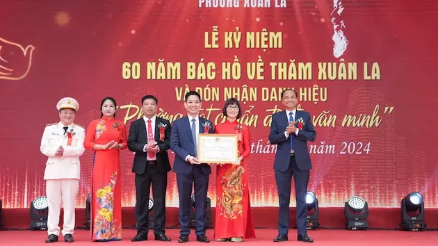 Tây Hồ có phường đầu tiên đạt chuẩn đô thị văn minh